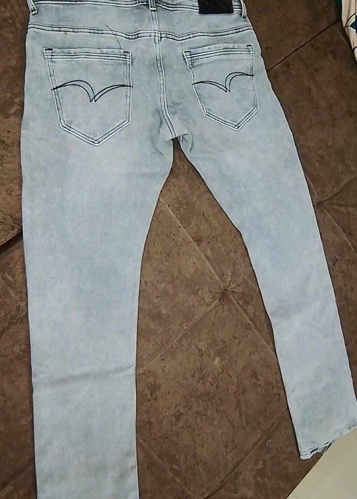 Light Wash Denim Jeans