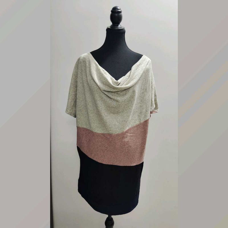 Color Block Dolman Top