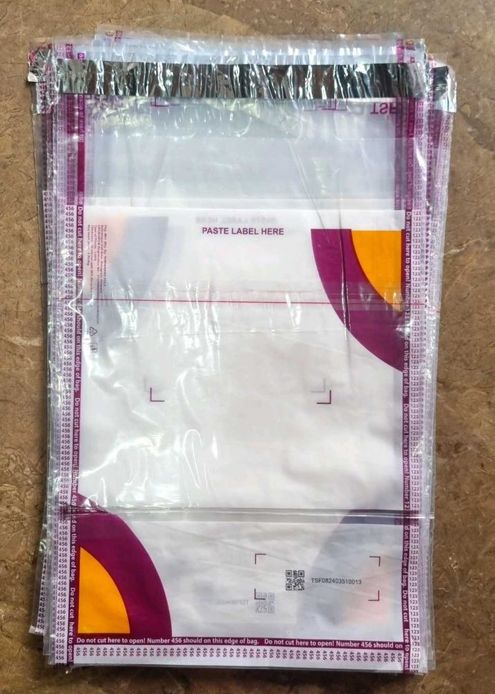 Pack of 20pc Courier Bag POD Jacket QR Code
