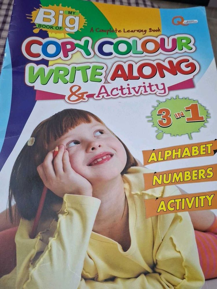 Copy Colour Write Along Activity Book