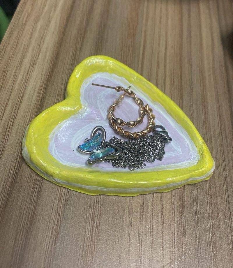 Handmade Heart Trinket Dish