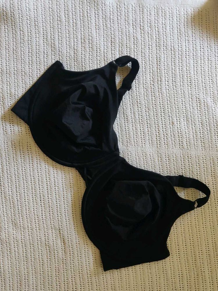 curvation Comfortable Black Bra