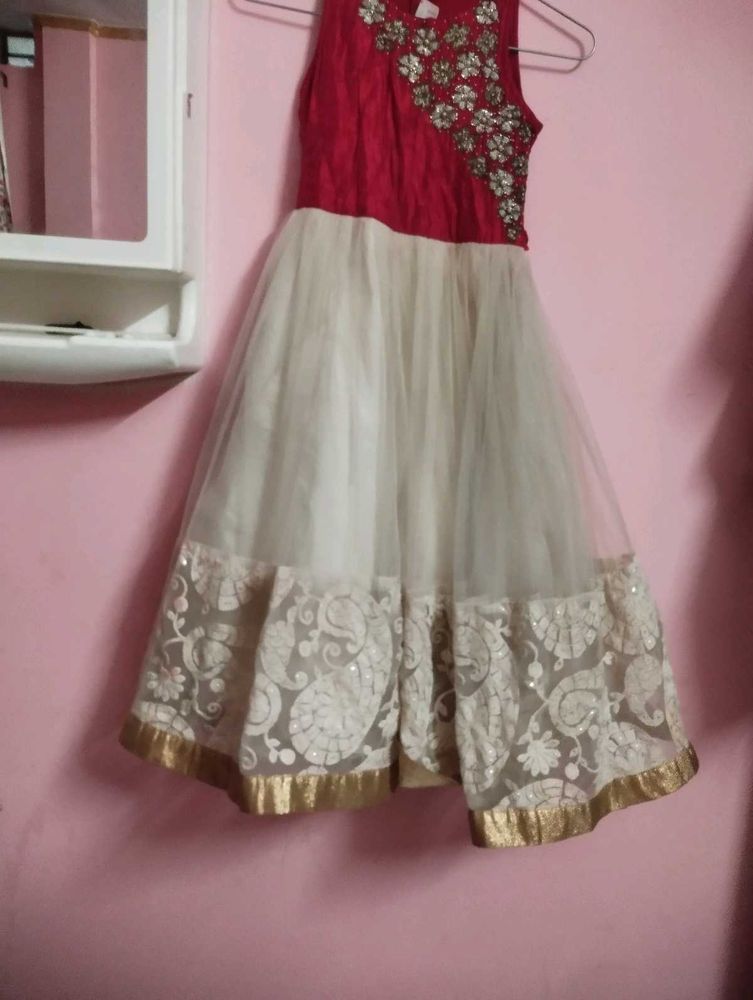 Beautiful Embroidered Ethnic Gown