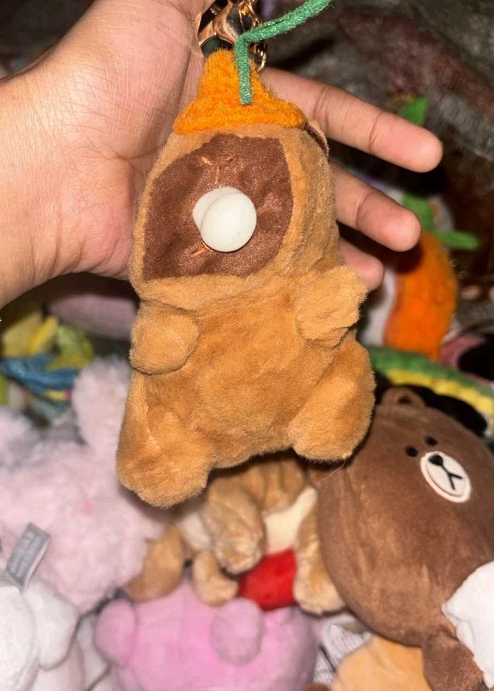 Cute Plush Keychain Toy