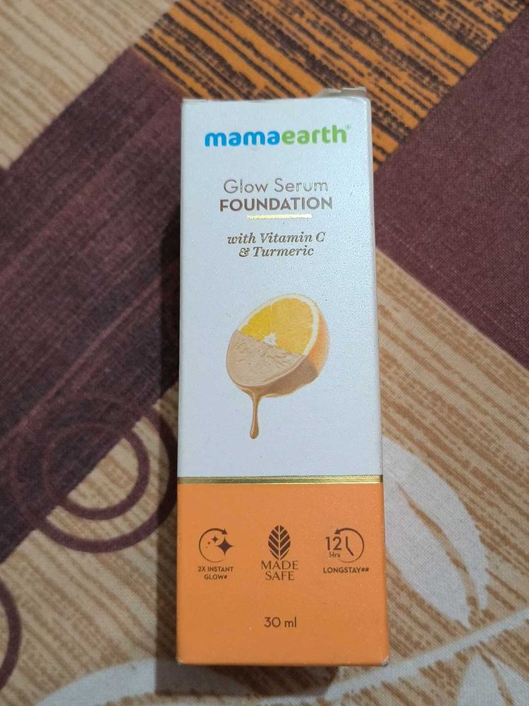 Mamaearth Glow Serum Foundation