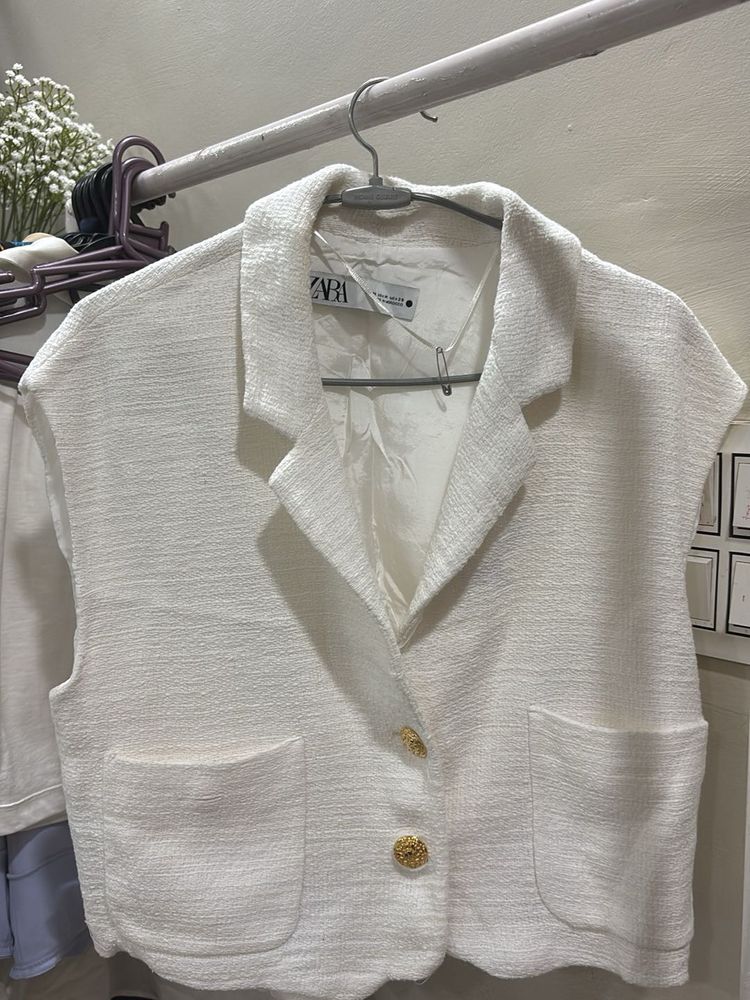 Zara Tweed Vest
