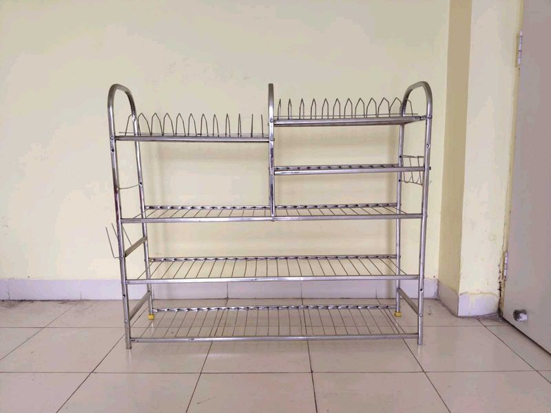 Multi-Tiered Dish Rack