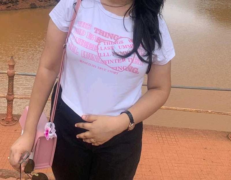 Trending and aesthetic crop top
