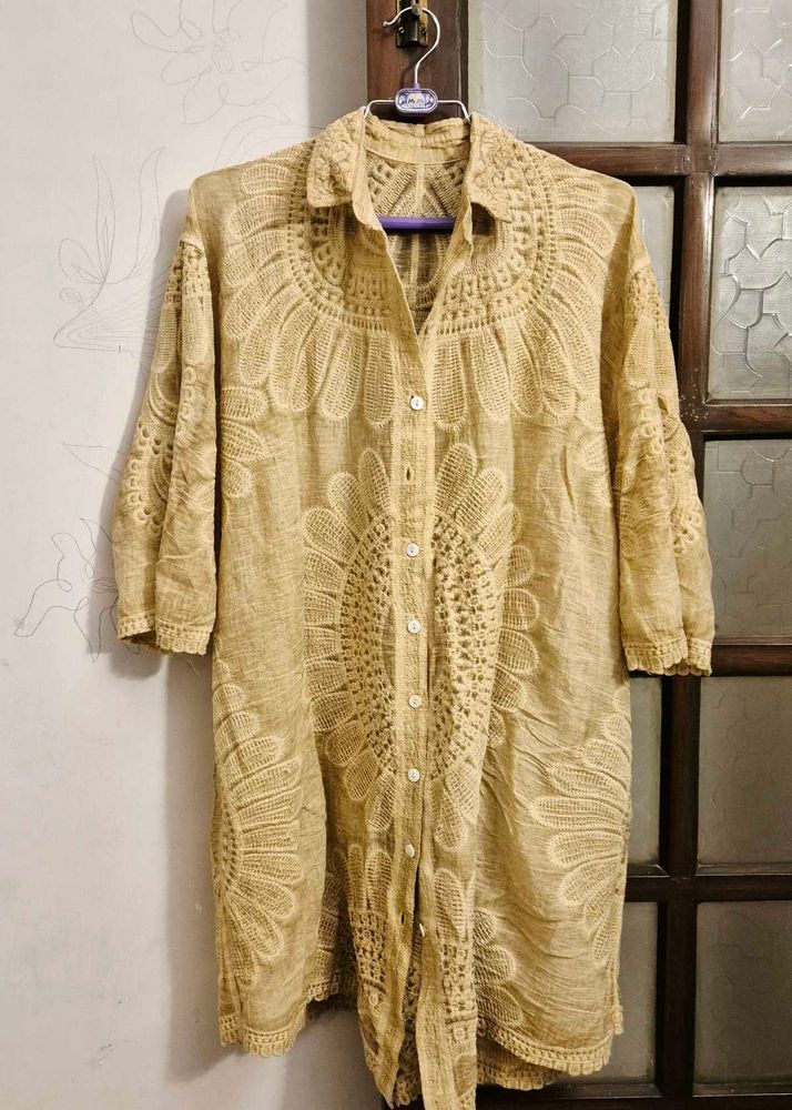 Boho Ethnic Embroidered shirt