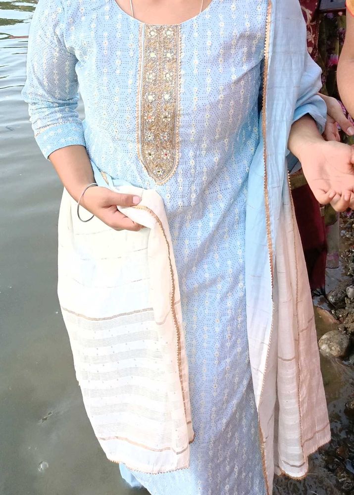 partywear kurti set for women