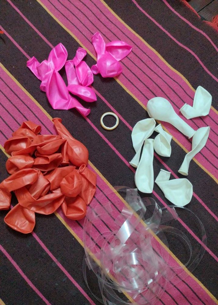 Balloons &amp; Ribbon Set
