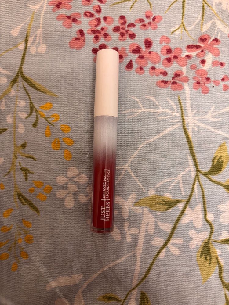 Just Herbs  Matte Liquid Lipstick Burgundy Bliss