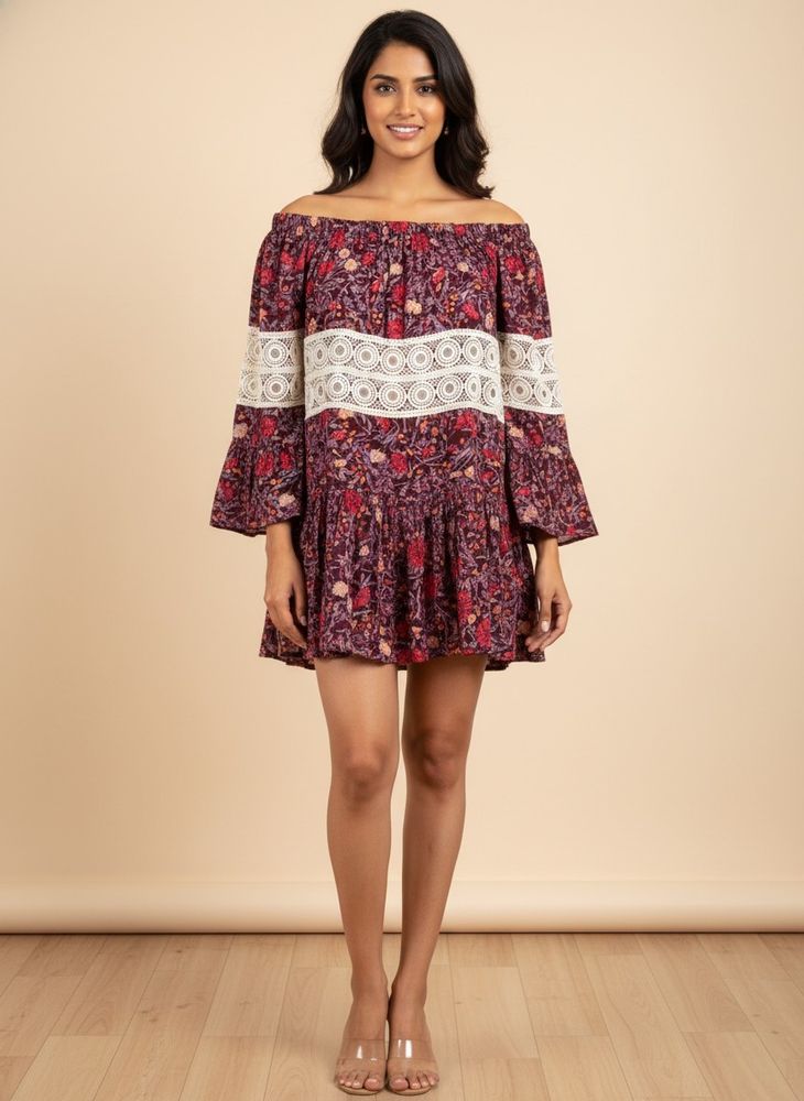 Floral Short dress/top