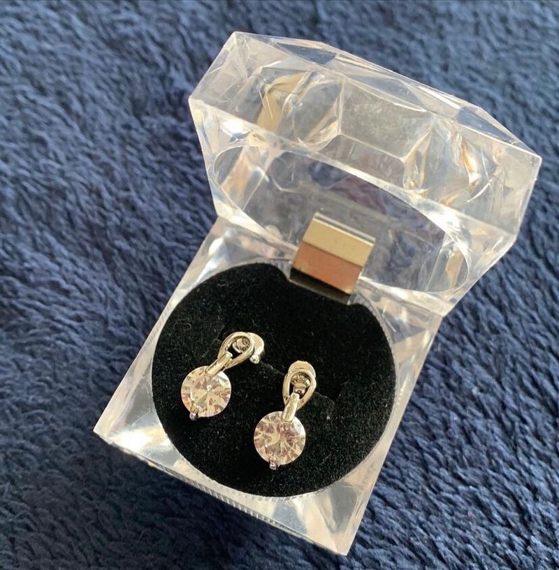 Brand New Crystal Drop Earrings