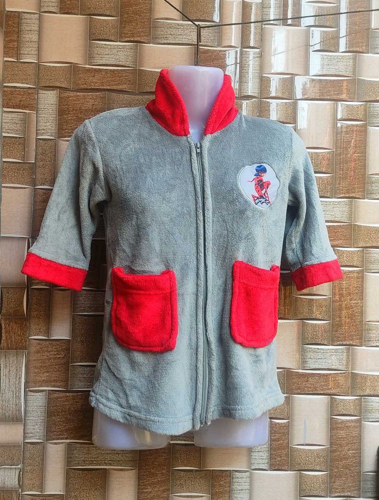 Ladybug Terry Zip-Up Jacket