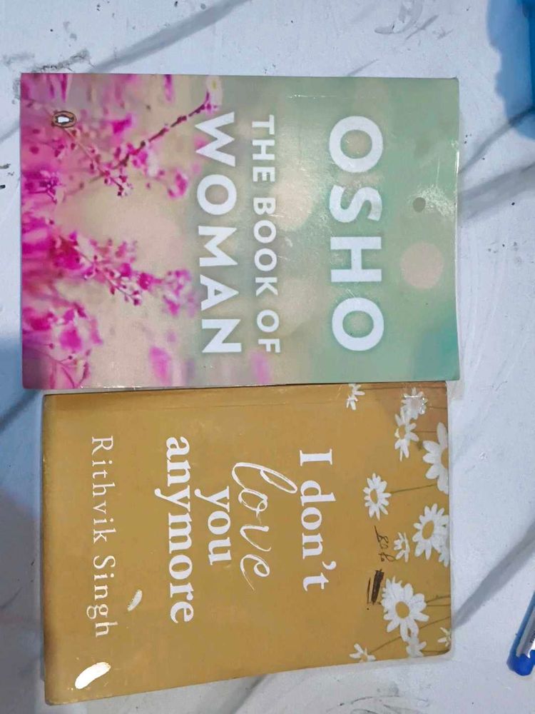 Osho The Book of Woman &amp; I don't love you anymore