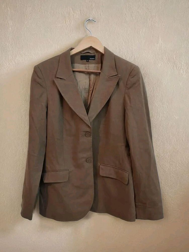 Beige Brown Formal Blazer !