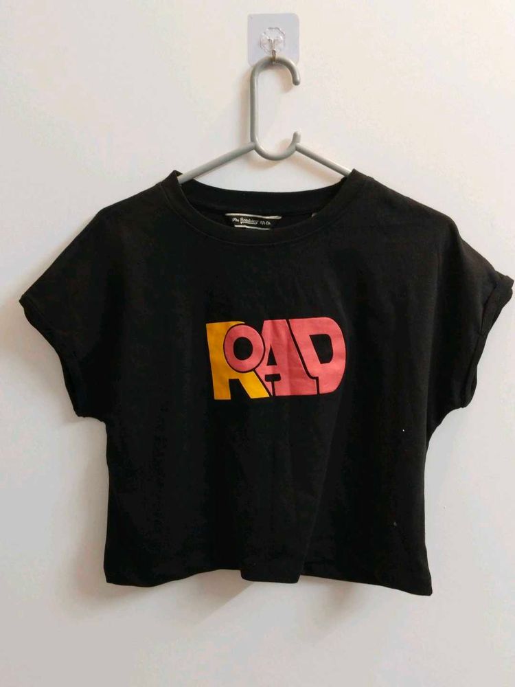 New Black "RAD" Graphic Top