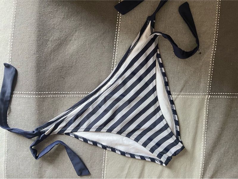 Nautical Striped Bikini Bottom