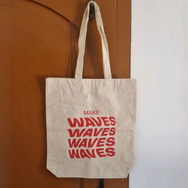 Waves Tote Bag