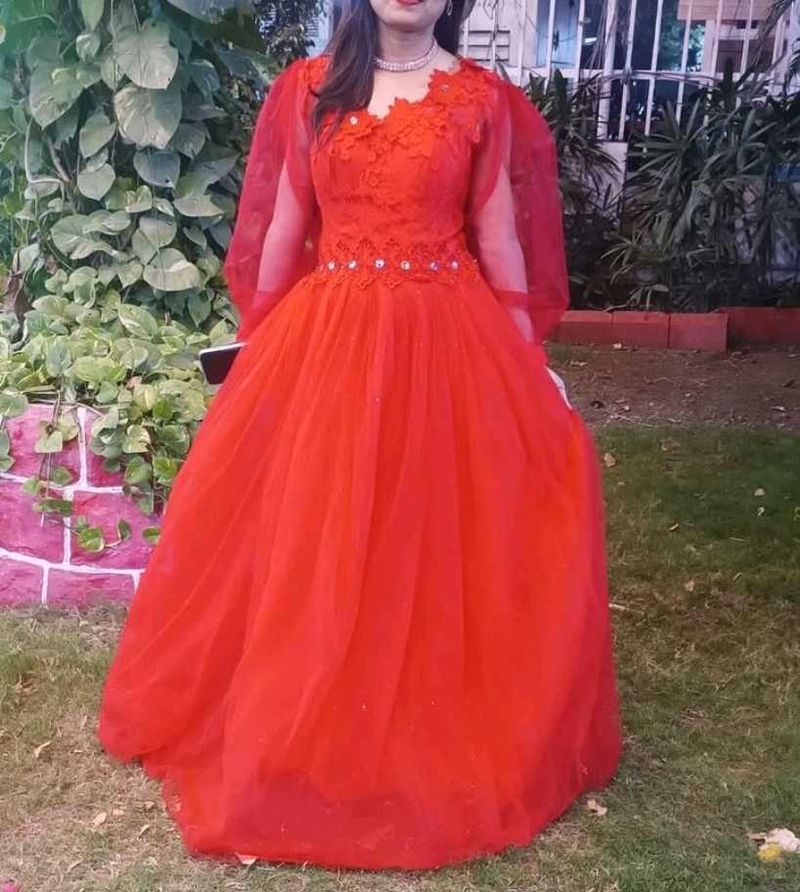 Stunning Red Formal Gown