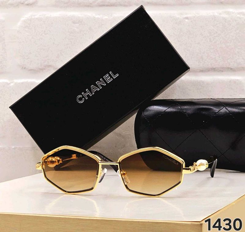 Chanel Sunglasses with Pearl Detail