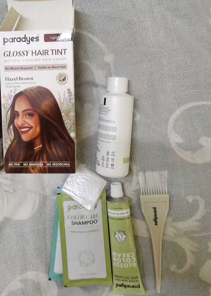 Parades Glossy Hair Tint - Hazel Brown