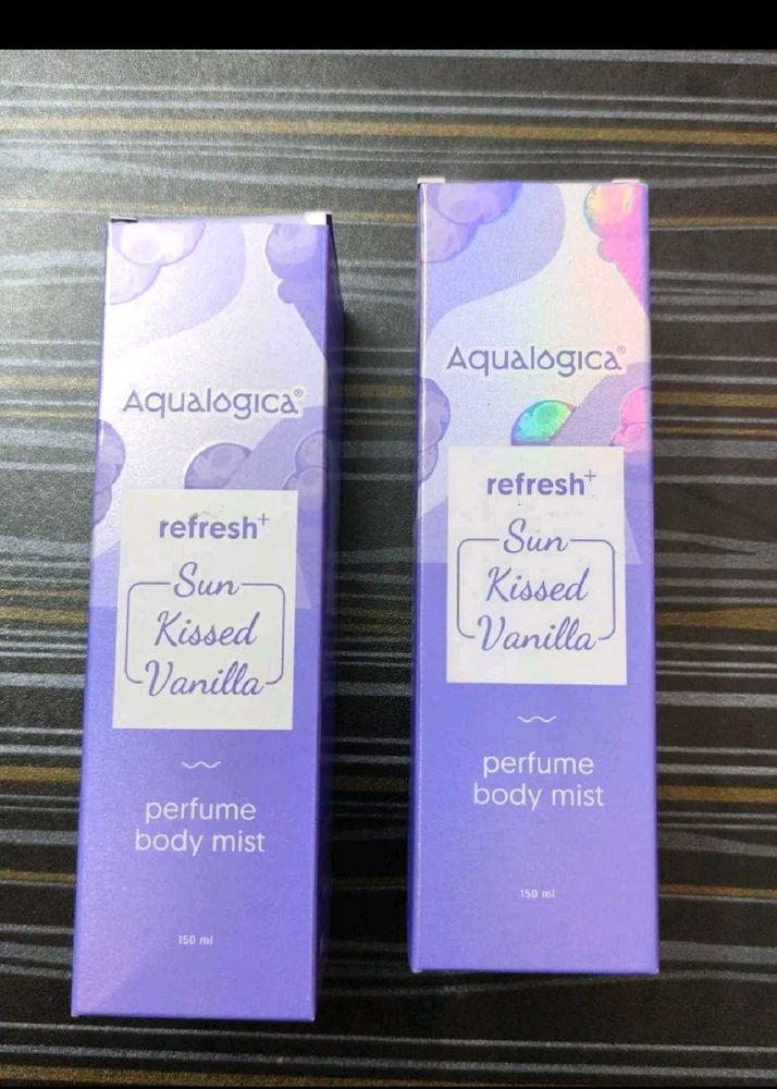 Aqualogica Refresh+ Sun Kissed Vanilla Body Mist