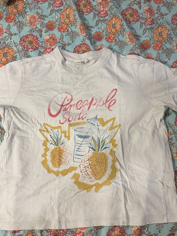 Cute Pineapple Soda Graphic Tee