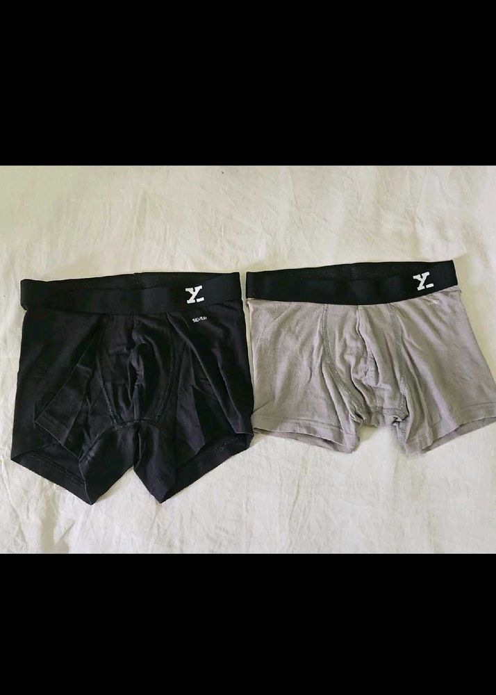 XYXX Men's Boxer Briefs - Black and Grey