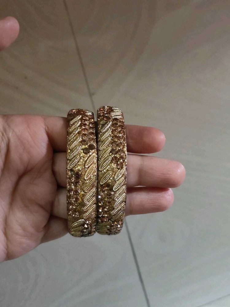 Elegant Embellished Bangles