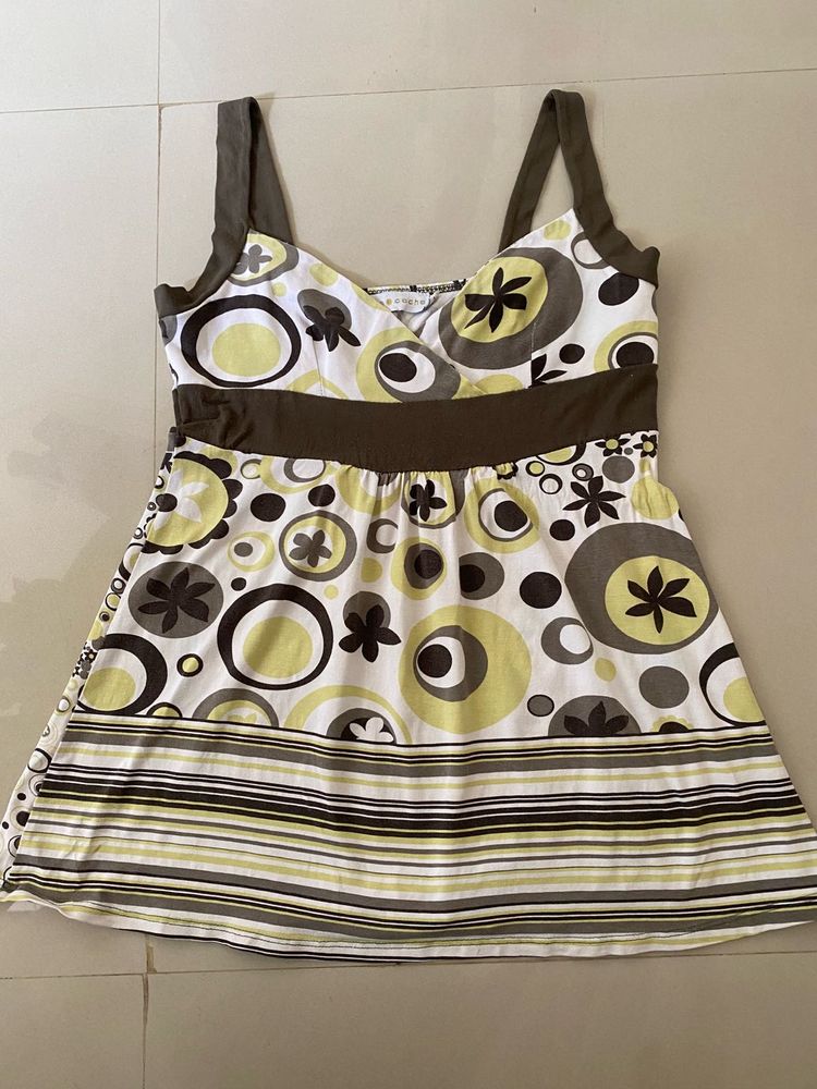 y2k Print Tank Top