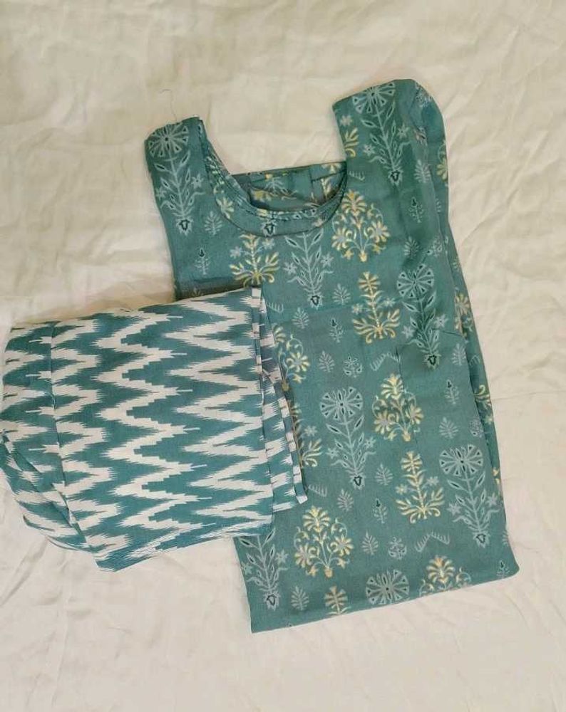 Teal Blue Salwar Suit