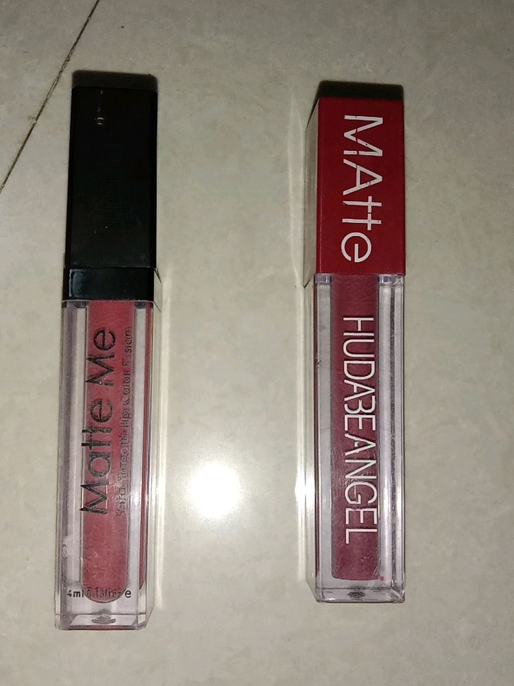 Matt Me And Huda Beauty Nude Shades