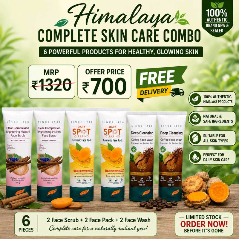 Himalaya Skincare Combo | 6 Pieces