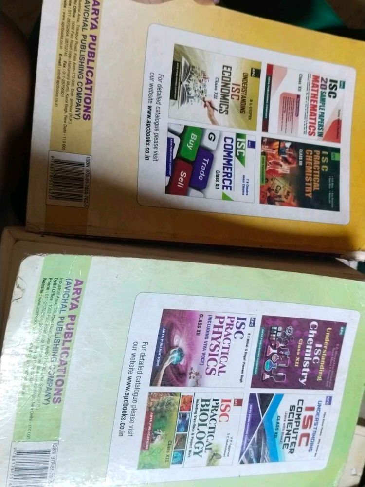 ISC Understanding Mathematics Class XII Vol I &amp; II