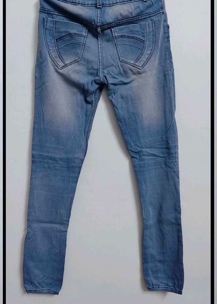 Light Wash Denim Jeans