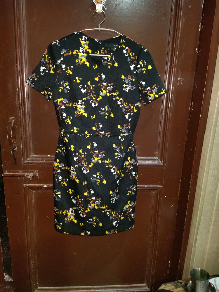 Women High Quality Korean Black Dress