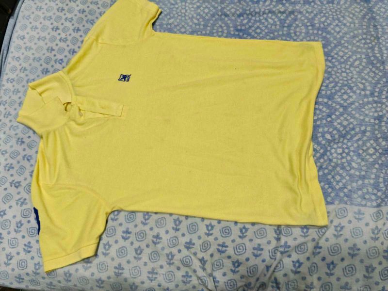 Classic Yellow Polo T-Shirt men
