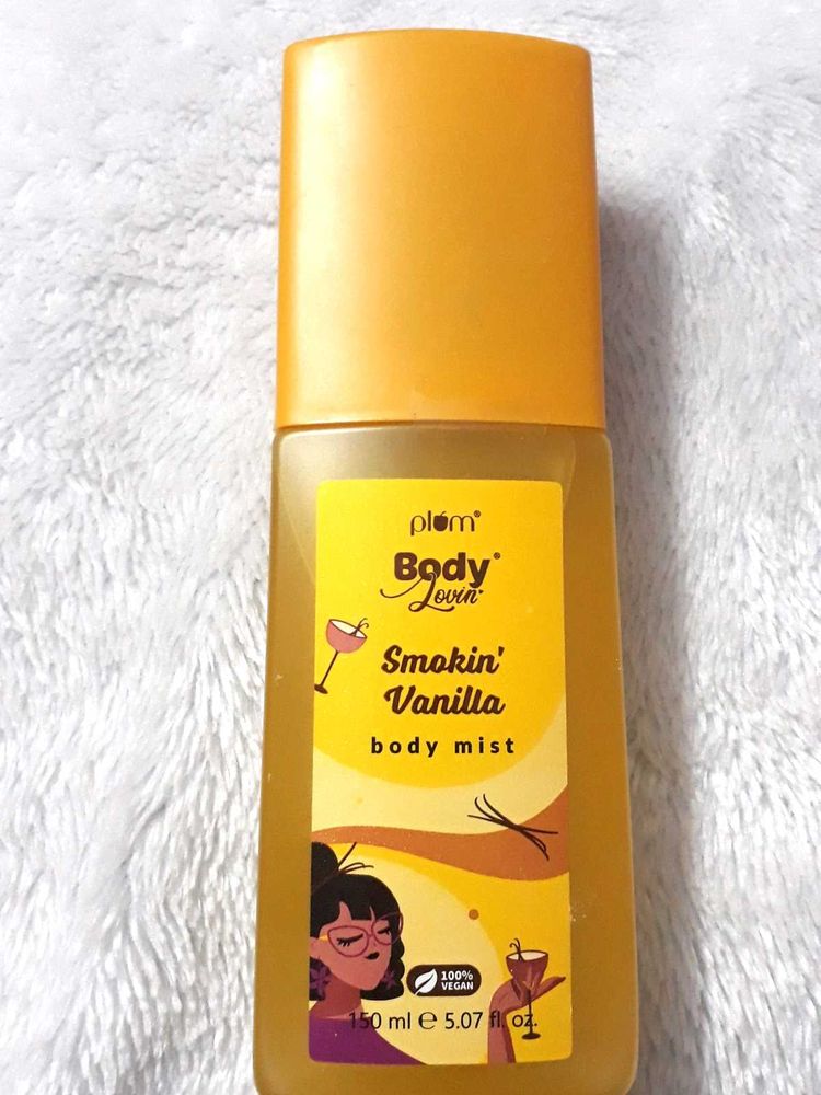Plum BodyLovin' Smokin' Vanilla Body Mist | NEW LU