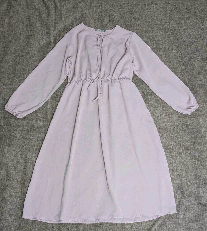 pretty light pink dress