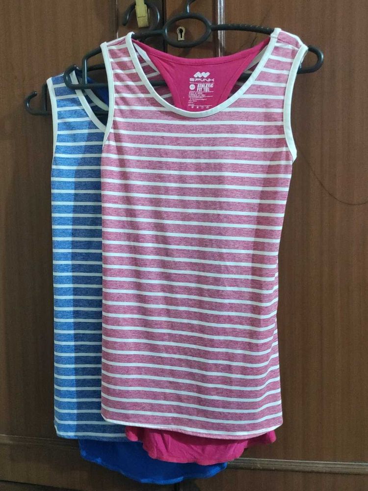 SALE!! Striped Tank Tops - Pack of 2 (combo)