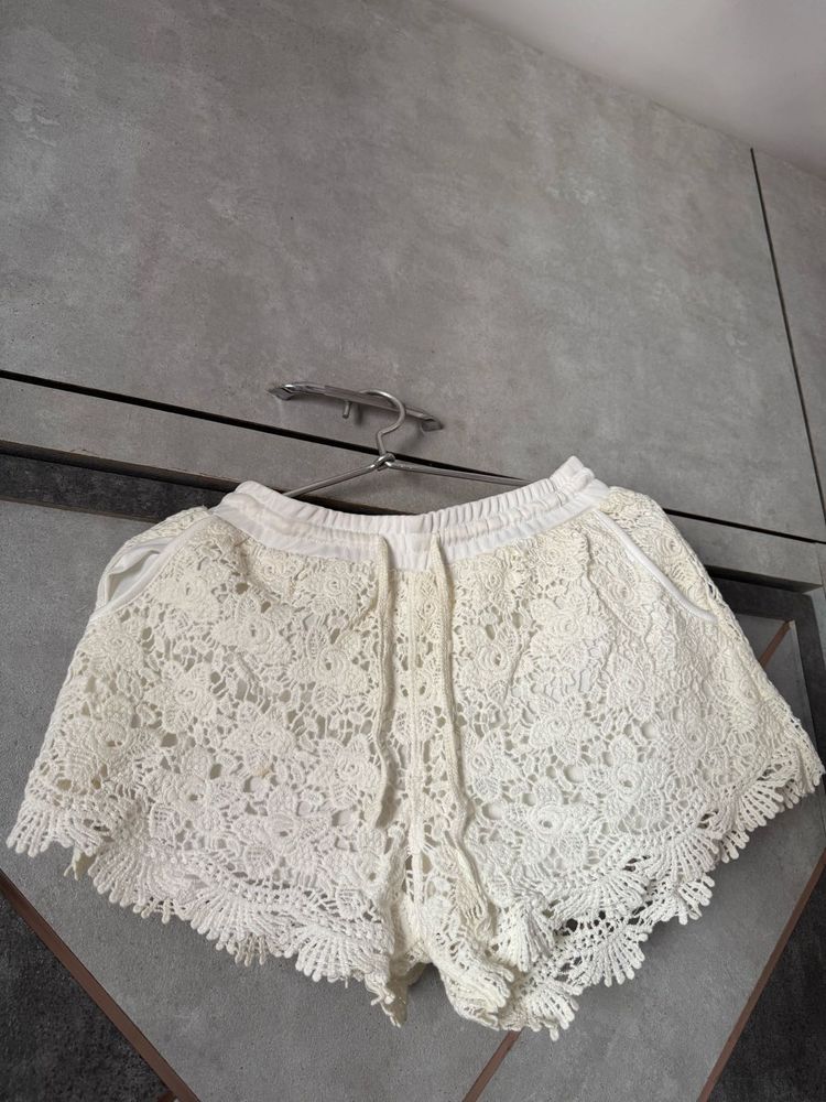 Boho Crochet Lace Shorts