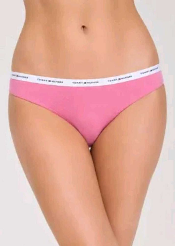 Tommy Hilfiger Pink Thong Panty