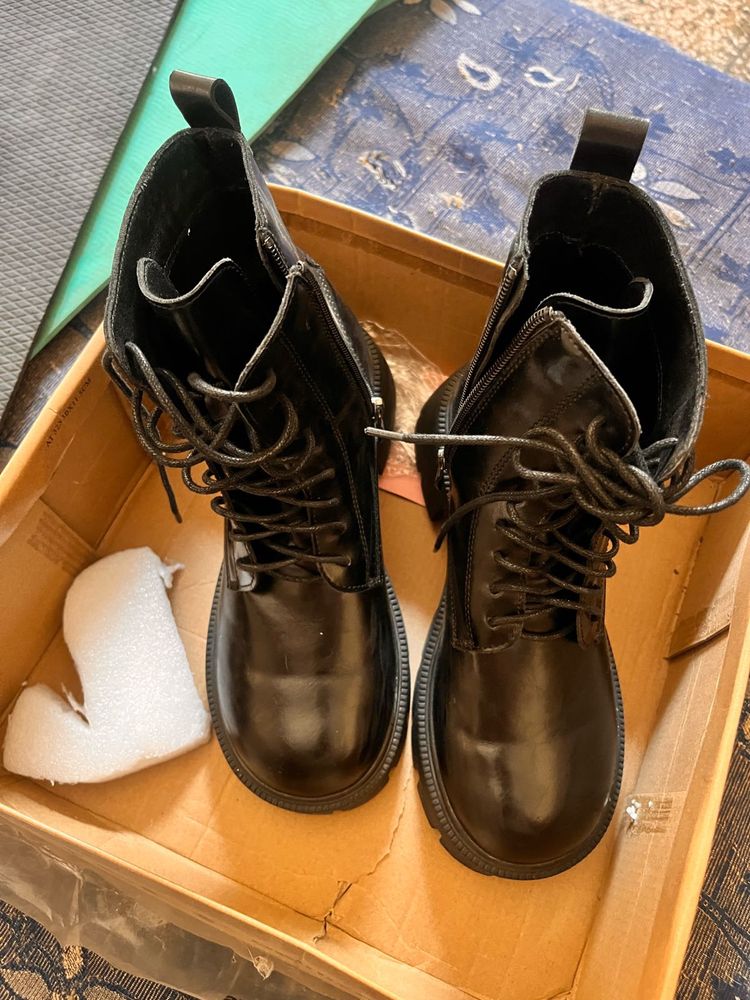lulu&amp;sky ankle length boots euro 36