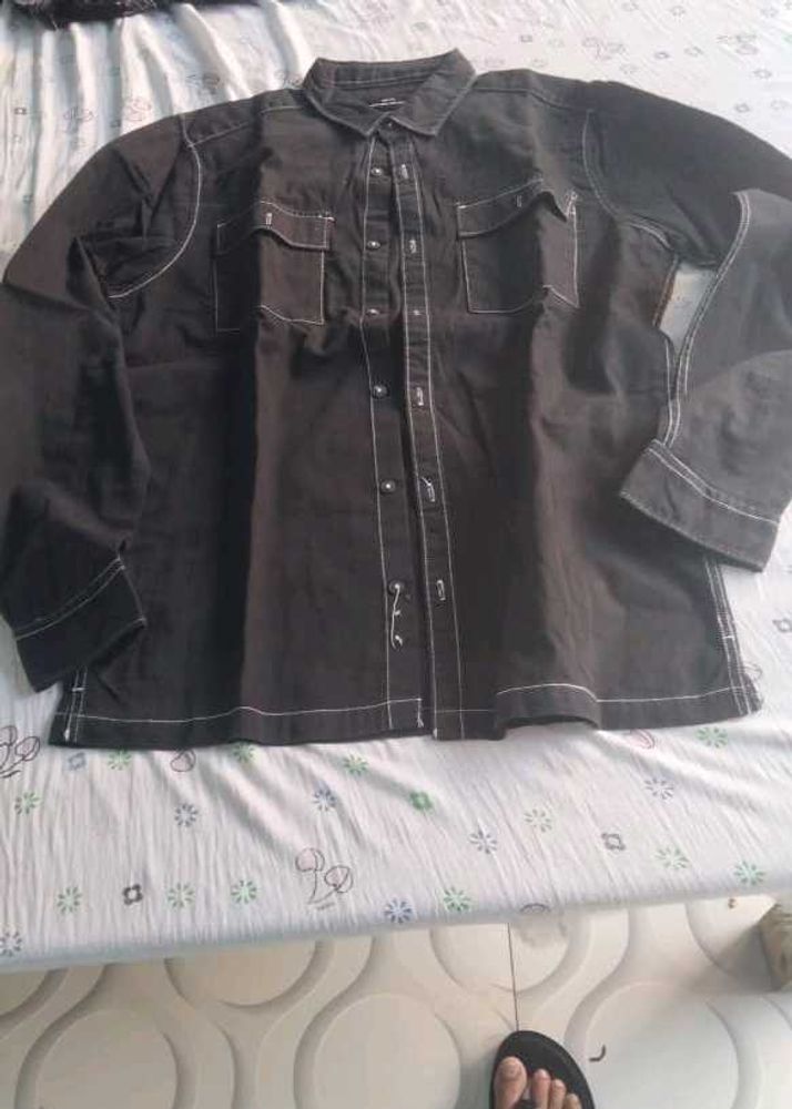 Men's Dark Casual Shirt