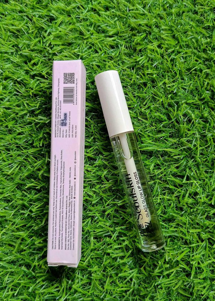 seoulskin glass glow lip gloss transparent