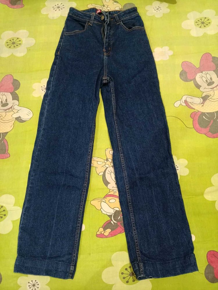 Dark wash straight Jeans