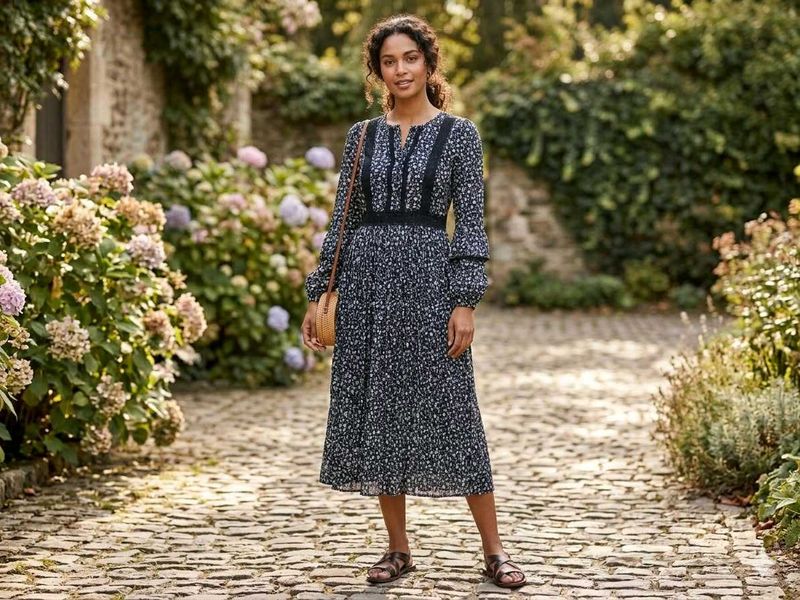 Floral Midi Dress