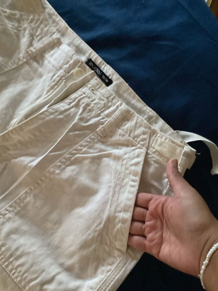 Zudio Light Beige Cargo Pants
